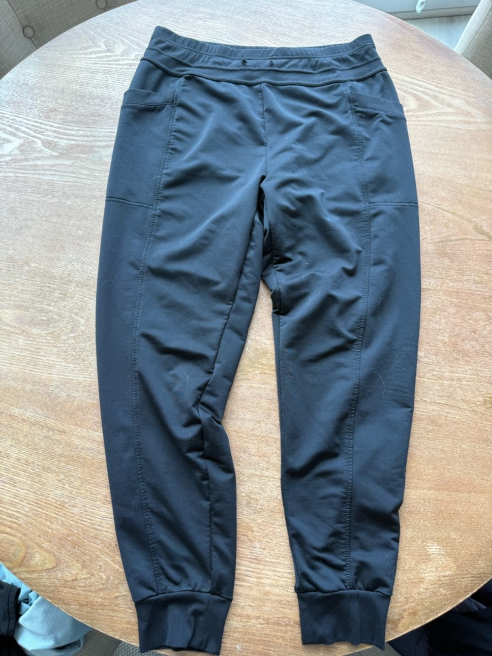 Black Athletic Jogger Pants